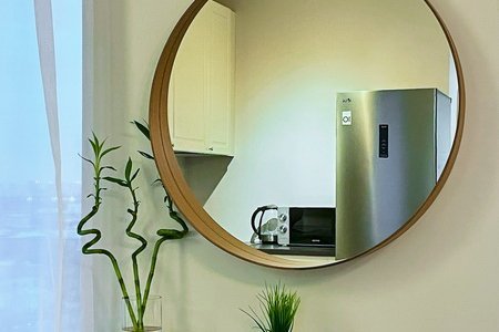 Декор в номере Breeze Apartments в ЖК Савеловский Сити
