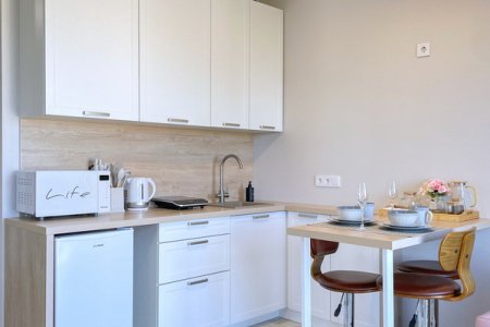 Кухня в номере Style в ЖК Савеловский Сити