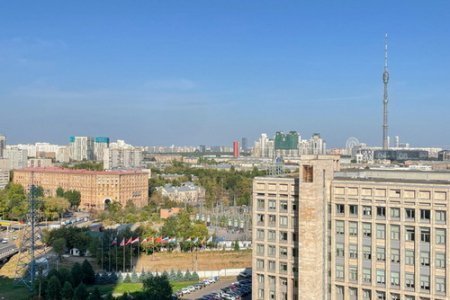 Вид из окна номера Style в ЖК Савеловский Сити