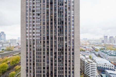 Вид с окон в номере на 19 этаже в ЖК Савеловский Сити