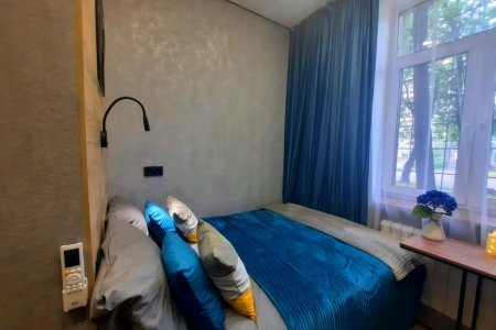 Кровать в номере Венера в LOFT SPACE