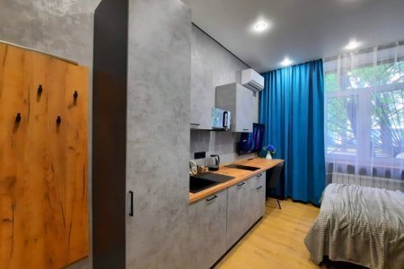 Кухня в номере Марс в LOFT SPACE