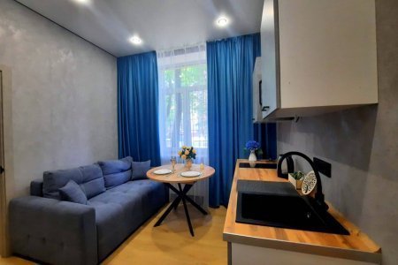 Кухня в номере Меркурий в LOFT SPACE