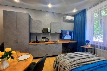 Кухня в номере Сириус в LOFT SPACE