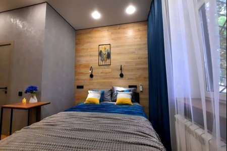 Спальная зона в номере Юпитер в LOFT SPACE