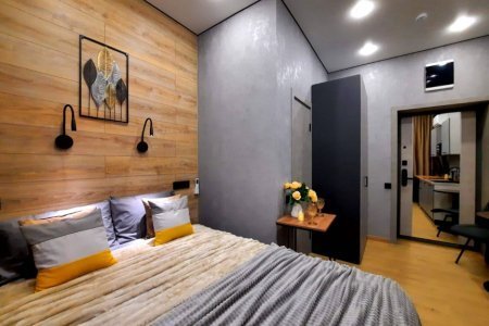 Спальное место в номере Сатурн в LOFT SPACE