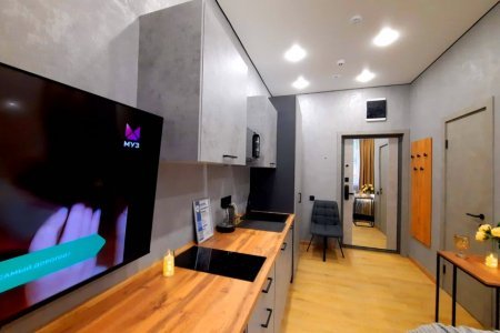 Телевизор в номере Уран в LOFT SPACE