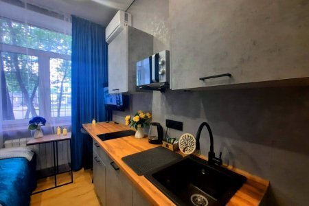 Уголок кухонный в номере Венера в LOFT SPACE