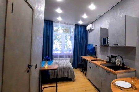 Вид с порога номера Юпитер в LOFT SPACE