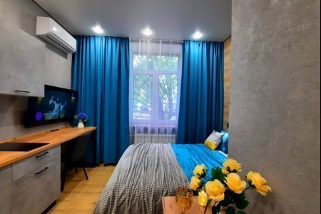 Вид с порога номера Марс в LOFT SPACE