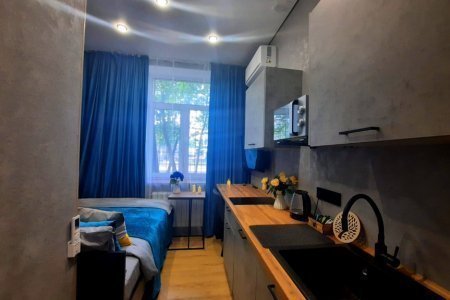 Вид с порога номера Венера в LOFT SPACE