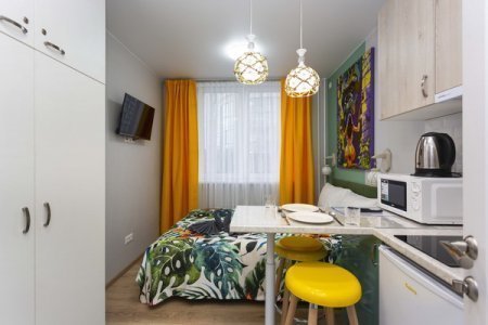Интерьер в студии 25 в апартаментах Home Like
