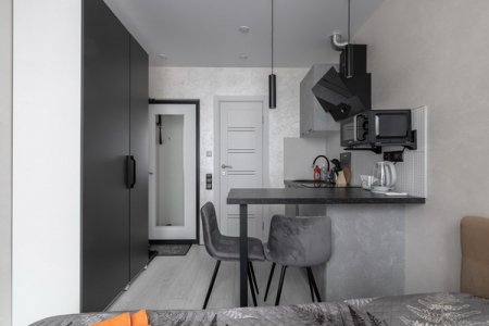Интерьер в студии №20 в апартаментах Home Like