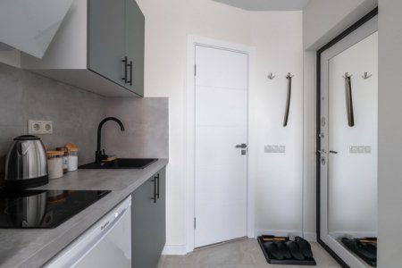 Кухня номера 17 в апартаментах Home Like