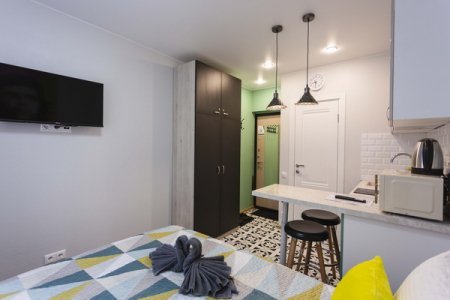 Общий вид в студии 24 в апартаментах Home Like