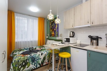 Общий вид в студии 25 в апартаментах Home Like