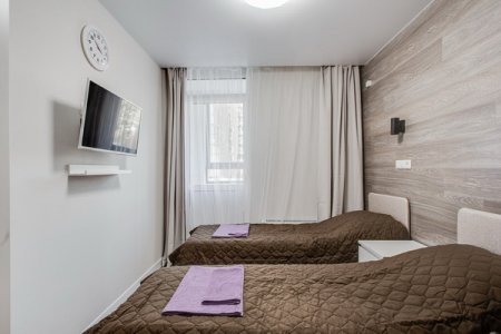 Раздельные кровати в квартире 12 в Home Like