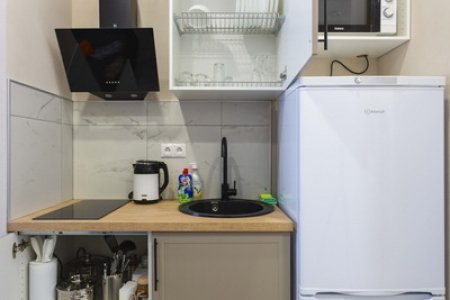 Уголок кухонный в студии №23 в апартаментах Home Like