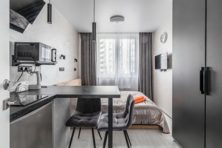 Зона отдыха в студии №20 в апартаментах Home Like