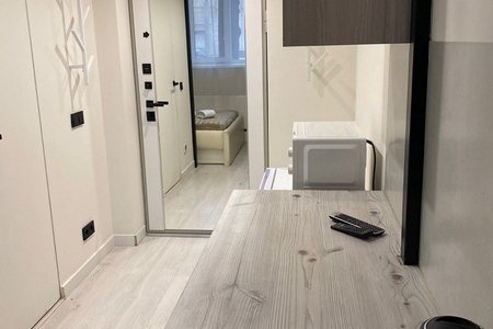 Снять свидание у метро Авиамоторная без переплаты Кухня в апартаментах Душинская 3А