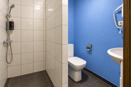 Санузел в номере Стандарт № 6 в отеле Гипноз на Покровке
