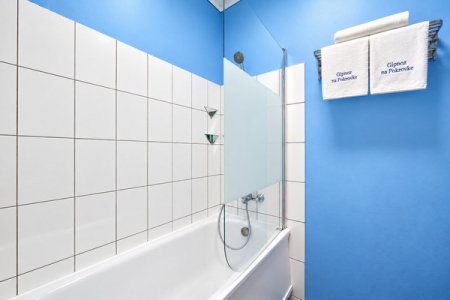 Ванная комната в номере Улучшенный Делюкс № 3 в отеле Гипноз на Покровке
