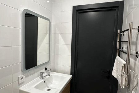 Раковина в Стандартном двухместном номере в апартаментах Кауфман Хаус