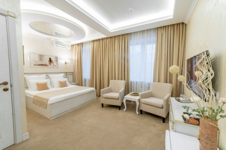 Номер Делюкс в отеле Инвайт Коломенская