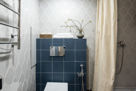 Душевая в номере Studio Suite в Prive Luna