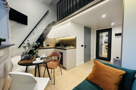 Интерьер номера Studio Suite в Prive Luna