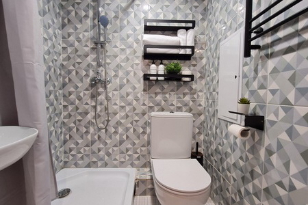 Санузел в номере Studio Suite в Prive Luna