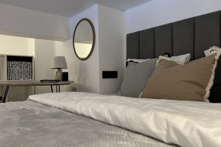 Спальное место в номере Делюкс в Prive Luna