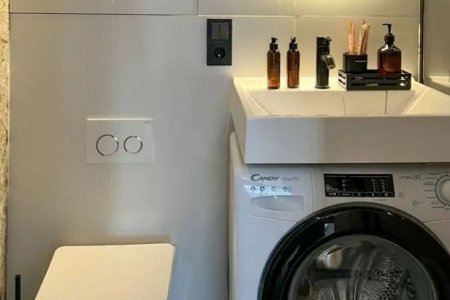 Ванная комната в номере 32-1 в Москва-Сити