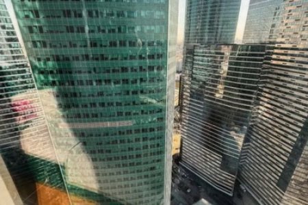 Вид из окна днем в номере 35-2 в Москва-Сити